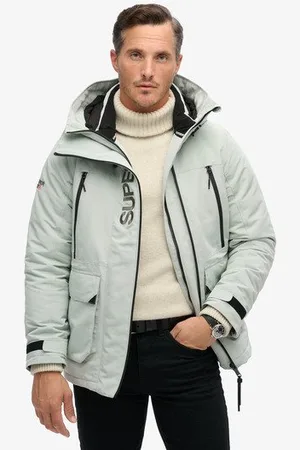 Superdry Mannen Ultimate SD Windbreaker met Capuchon en Borduursel Grootte: XL