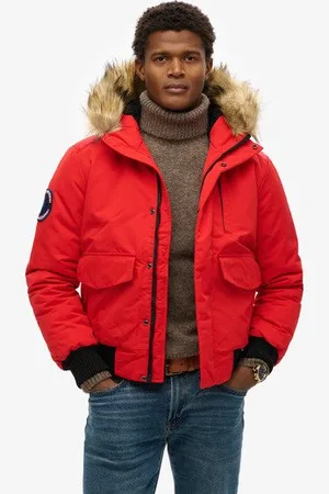 Superdry Mannen Everest Bomberjack Grootte: S