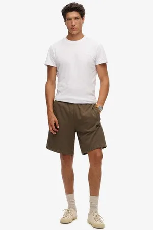 Superdry Mannen Essential Logo Jersey Short Grootte: XL