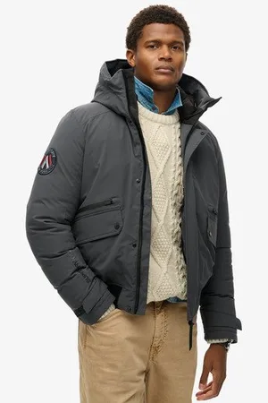 Superdry Mannen Gewatteerd City Bomberjack Grootte: M