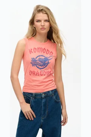 Superdry Vrouwen Classic Dragon Hemdtopje Grootte: 38