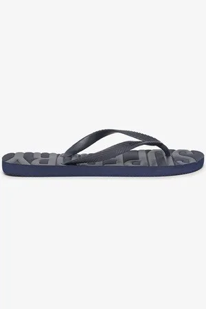 Superdry Mannen Vegan Vintage Teenslippers Grootte: 12-13