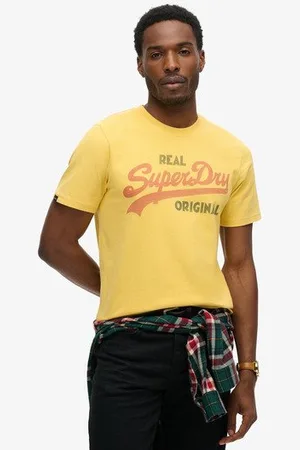 Superdry Mannen Vintage Logo Soda Pop T-shirt Grootte: XL