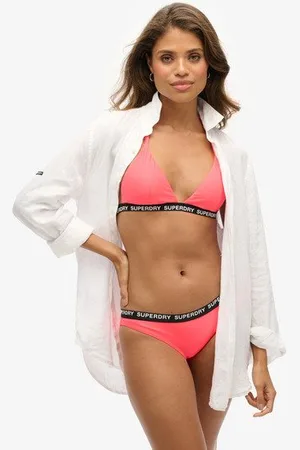 Superdry Vrouwen Klassiek Elastisch Bikinibroekje Grootte: 38