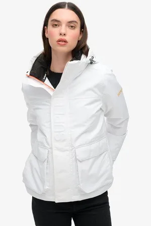 Superdry Vrouwen Ultimate Windbreaker jas met Capuchon Grootte: 42