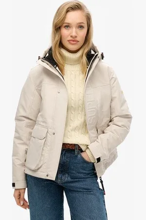 Superdry Vrouwen Ultimate Windbreaker jas met Capuchon Grootte: 36
