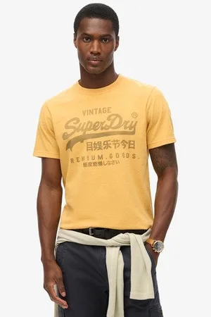 Superdry Mannen Klassiek Heritage T-shirt Grootte: S