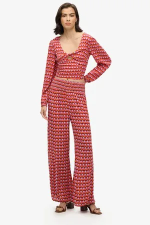 Superdry Vrouwen Beach Broek Grootte: 38