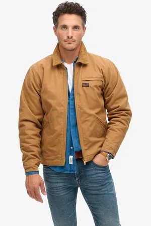 Superdry Mannen Surplus Ranch jas Grootte: L