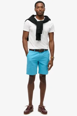 Superdry Mannen Chinoshort met Stretch Grootte: 30