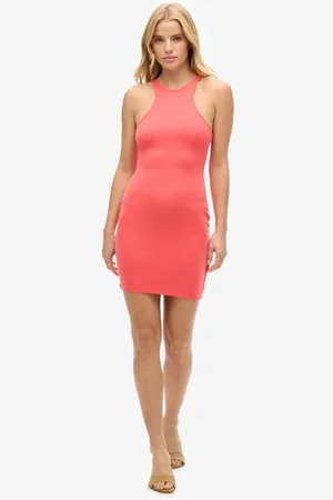 Superdry Vrouwen Jersey Racer Mini-jurk Grootte: 36