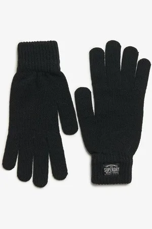 Superdry Vrouwen Klassieke Gebreide Handschoenen Grootte: M/L