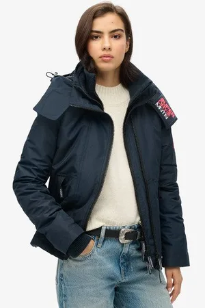 Superdry Vrouwen Mountain Windbreaker met Capuchon Grootte: 40