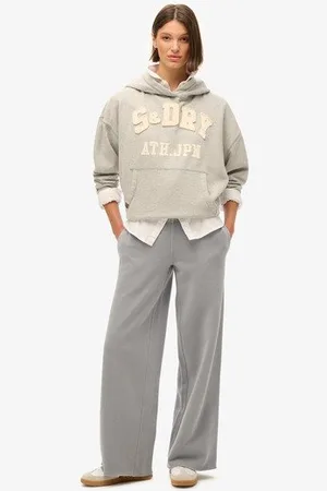 Superdry Vrouwen Vintage Wash Rechte Joggingbroek Grootte: 44