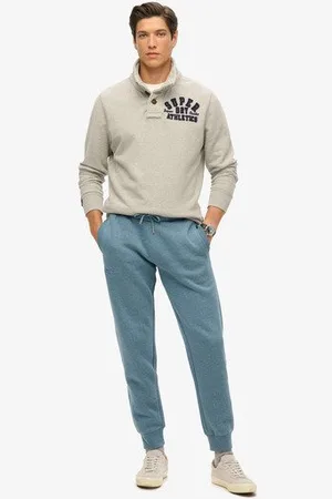 Superdry Mannen Essential Joggingbroek met Logo Grootte: M