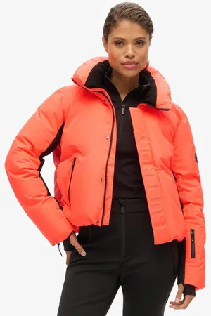 Superdry Sport Ski Slalom Pufferjas Grootte: 40