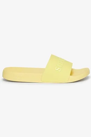 Superdry Vrouwen Vegan Badslippers met Logo Grootte: 7-8