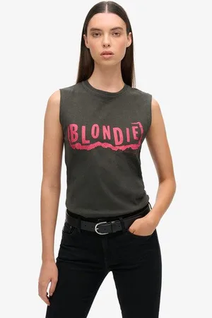Superdry Vrouwen Blondie x Tanktop Grootte: 44