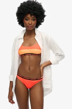 Superdry Vrouwen Elastisch Cheeky Bikinibroekje Grootte: 36