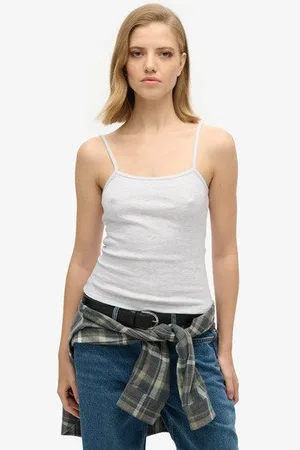 Superdry Vrouwen Fijngeribd Camitopje Grootte: 36