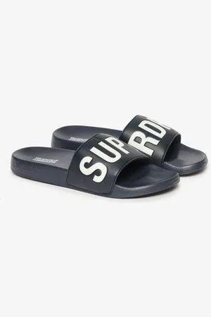 Superdry Mannen Core Vegan Badslippers Grootte: S