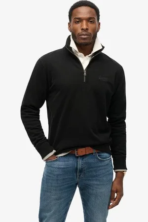 Superdry Mannen Kraagloos Essential Logo Sweatshirt Grootte: Xxxl