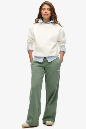 Superdry Vrouwen Country Club Rechte Joggingbroek Grootte: 40