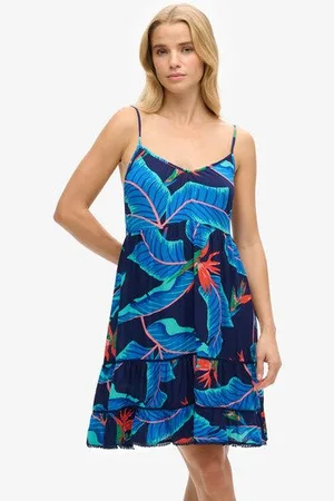 Superdry Vrouwen Mini Beach Cami-jurk Grootte: 34