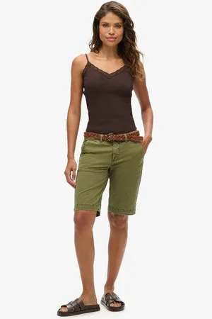 Superdry Vrouwen City Chinoshort Grootte: 36