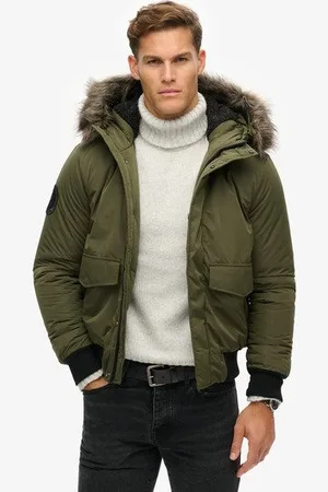 Superdry Mannen Everest Bomberjack Grootte: M