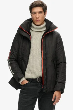 Superdry Mannen Yachter Windbreaker met Capuchon Grootte: Xxl