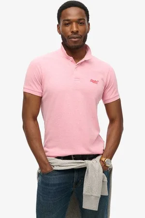 Superdry Mannen Klassiek Piqué Poloshirt Grootte: XL