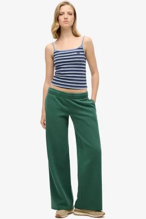 Superdry Vrouwen Vintage Wash Rechte Joggingbroek Grootte: 38