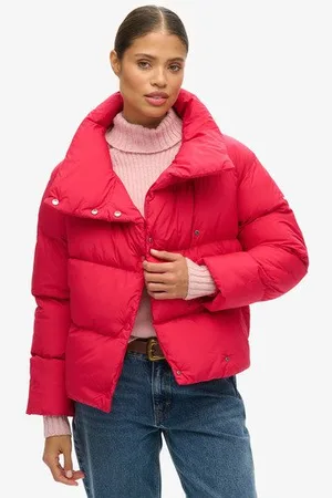 Superdry Vrouwen Korte Pufferjas Grootte: 44