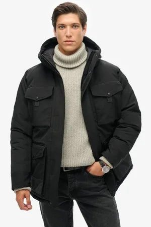 Superdry Mannen Everest Tactical Parka Grootte: L