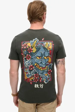 Superdry Mannen Tokyo T-shirt met Print Grootte: M