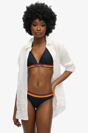 Superdry Vrouwen Vintage Logo Triangelbikinitop Grootte: 42
