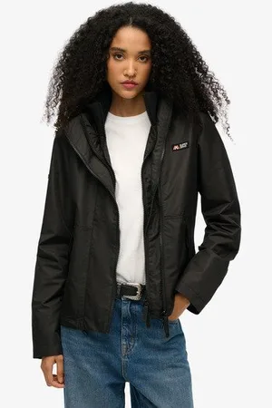 Superdry Vrouwen Mountain Windjack met Capuchon Grootte: 34