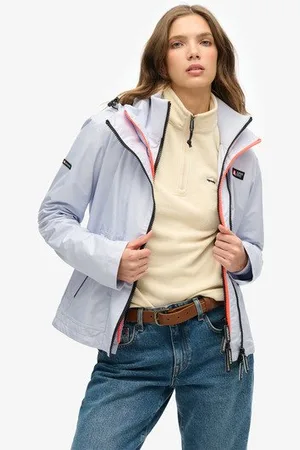 Superdry Vrouwen Mountain Windjack met Capuchon Grootte: 44
