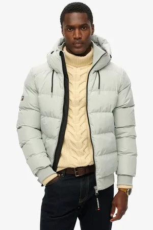 Superdry Mannen Sports Pufferbomberjack Grootte: L