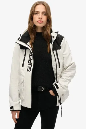 Superdry Vrouwen Ultimate Windbreaker met Kleurvlakken Grootte: 44