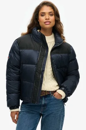 Superdry Vrouwen Sportstyle Code Pufferjas Grootte: 42