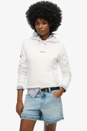 Superdry Vrouwen Effen Hoodie Grootte: 36