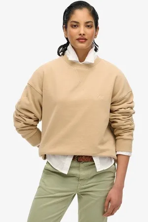 Superdry Vrouwen Studios Sweatshirt met Ronde Hals Grootte: 42