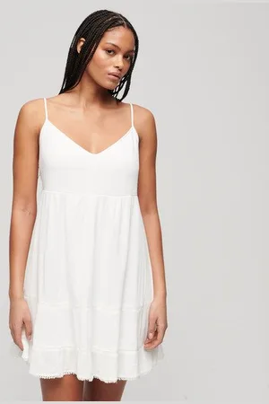 Superdry Vrouwen Mini Beach Cami-jurk Grootte: 42