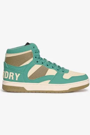 Superdry Vrouwen Vegan Jump Hoge Sneakers Grootte: 39