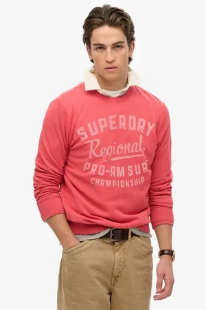 Superdry Mannen Lo-fi Outdoors Relaxed Sweatshirt met Ronde Hals Grootte: Xxxl