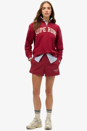 Superdry Vrouwen Athletic Essentials Grafische Short Grootte: 44