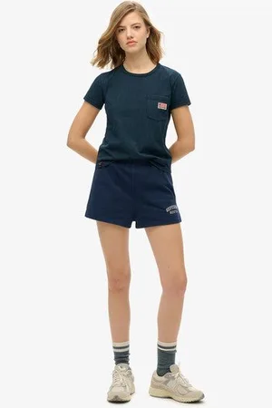 Superdry Vrouwen Athletic Essentials Grafische Short Grootte: 42