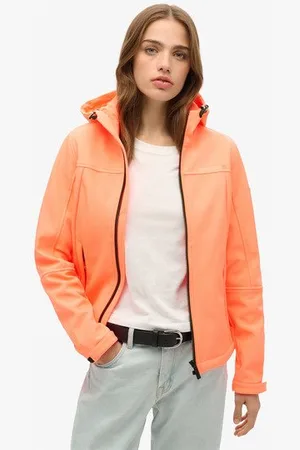 Superdry Vrouwen Klassieke Trekker-jas met Capuchon Grootte: 36